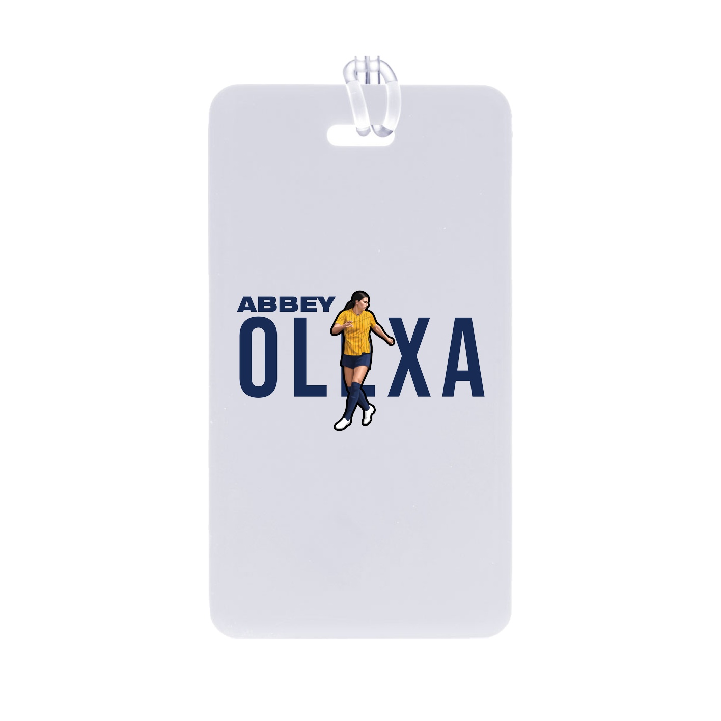 Bag Tag — Player Name in Classic