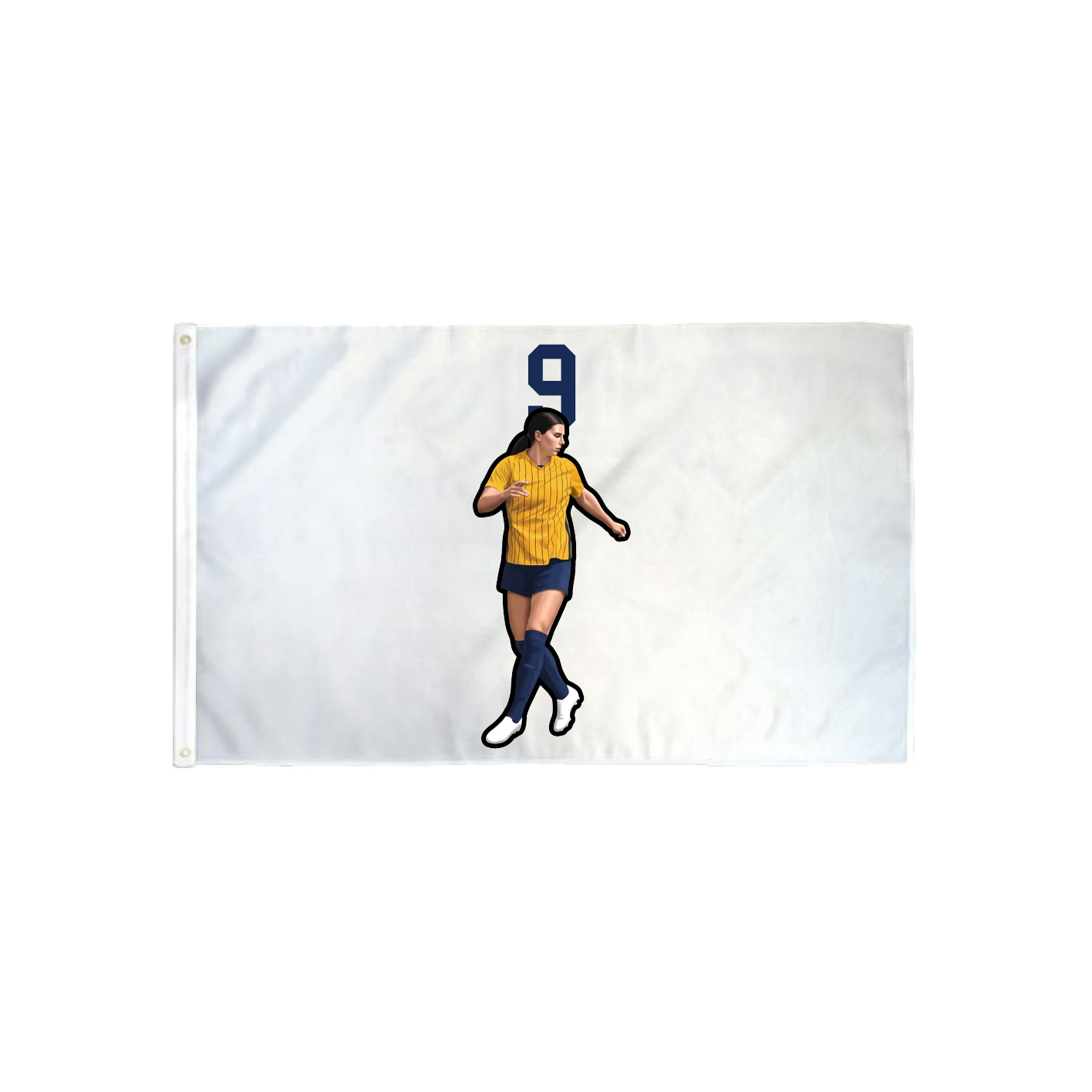 3x5 Flag — Number Top in Classic