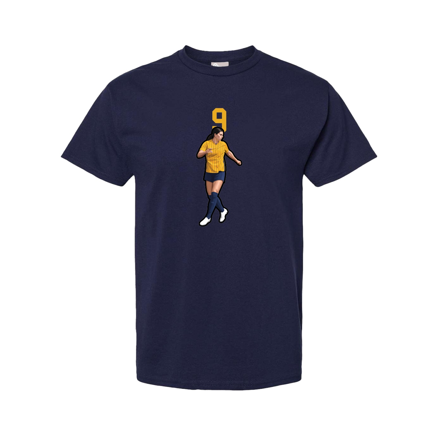 Tee — Number Top in Navy