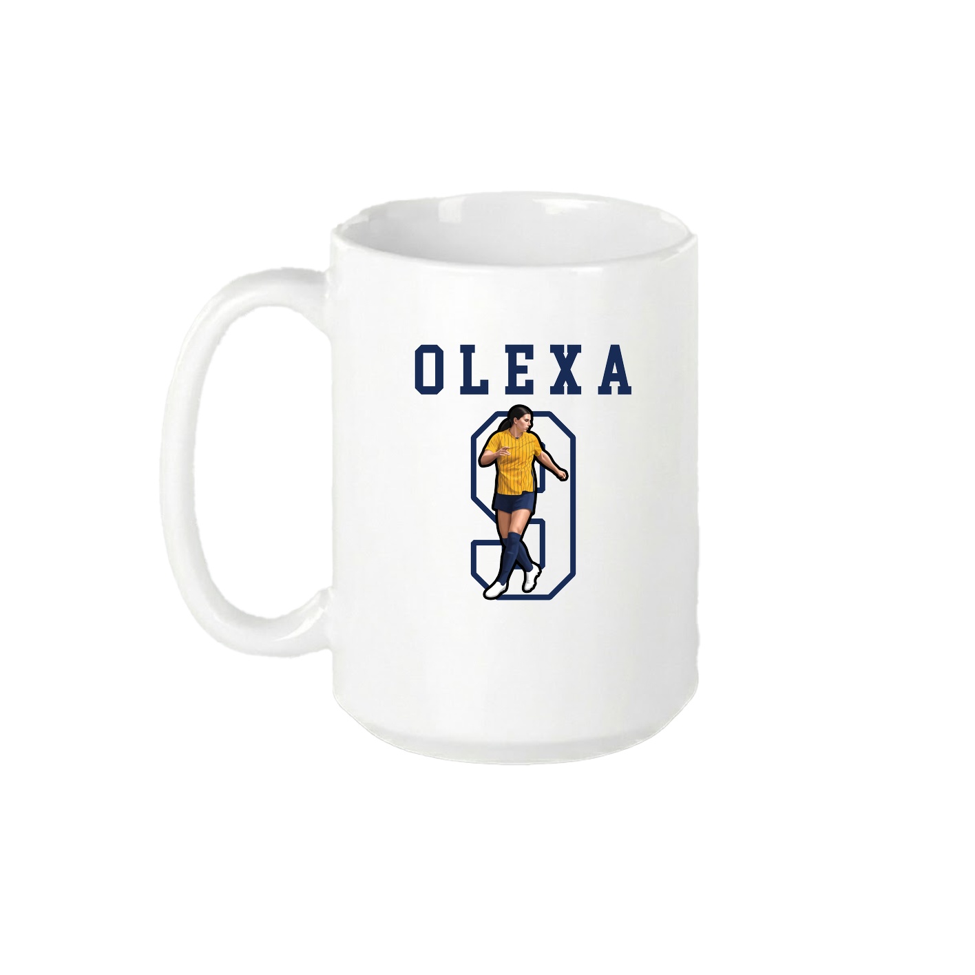 15oz Coffee Mug — Shirsey in White