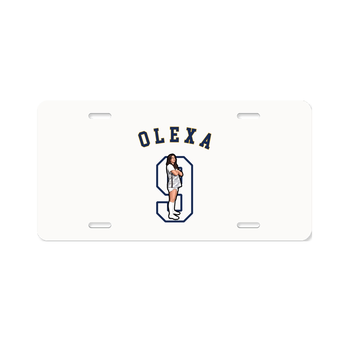 License Plate — Shirsey Arch in Classic