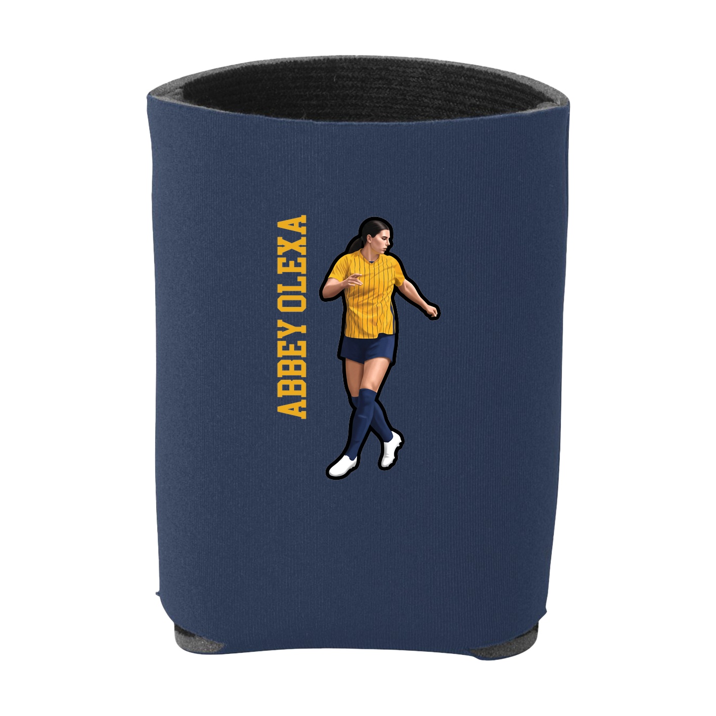 Can Holder — Name Vertical in Navy