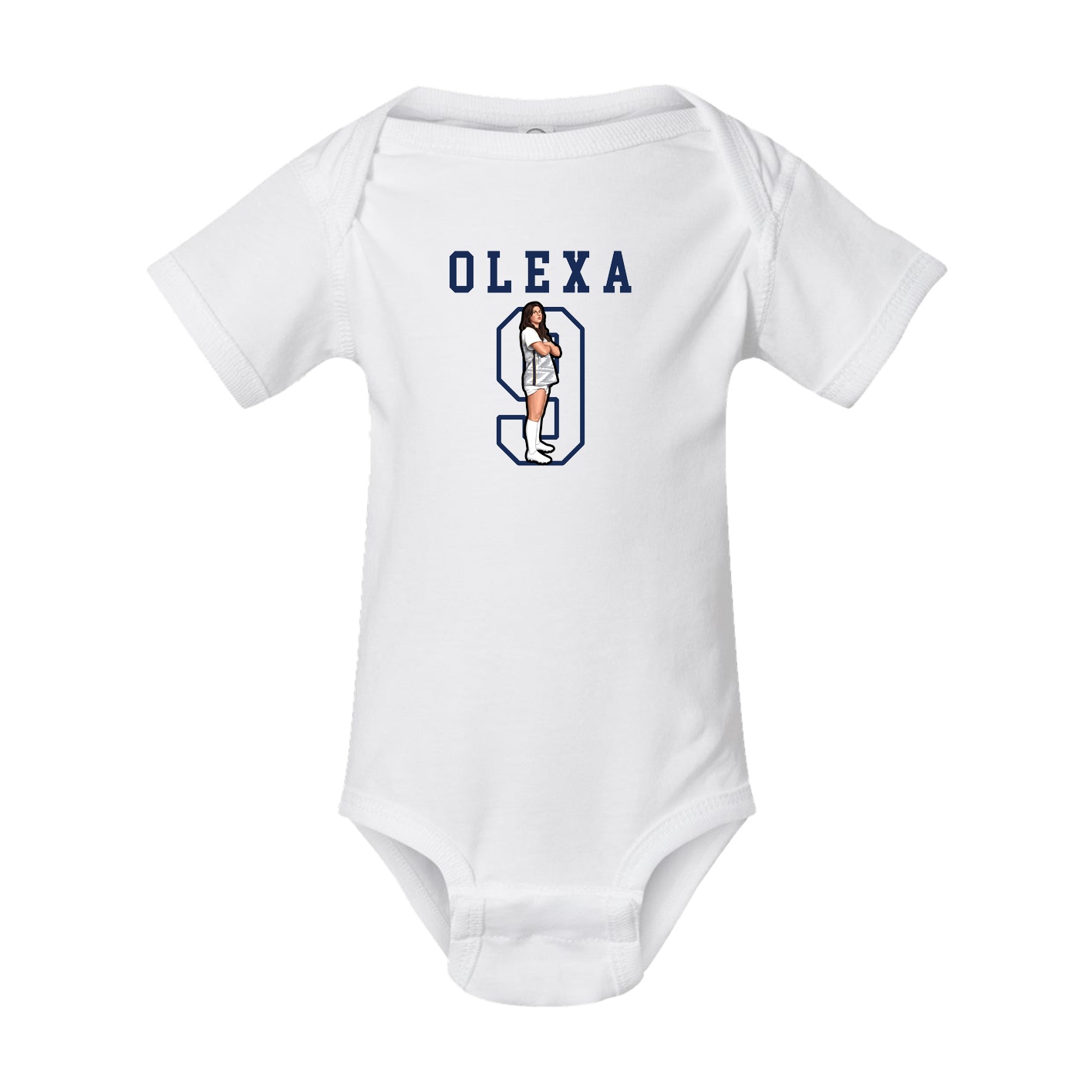 Baby Onesie — Shirsey in White