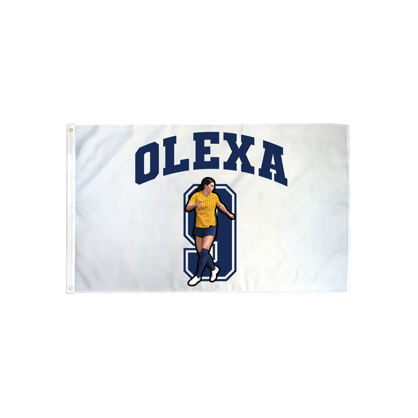 3x5 Flag — Number in Classic