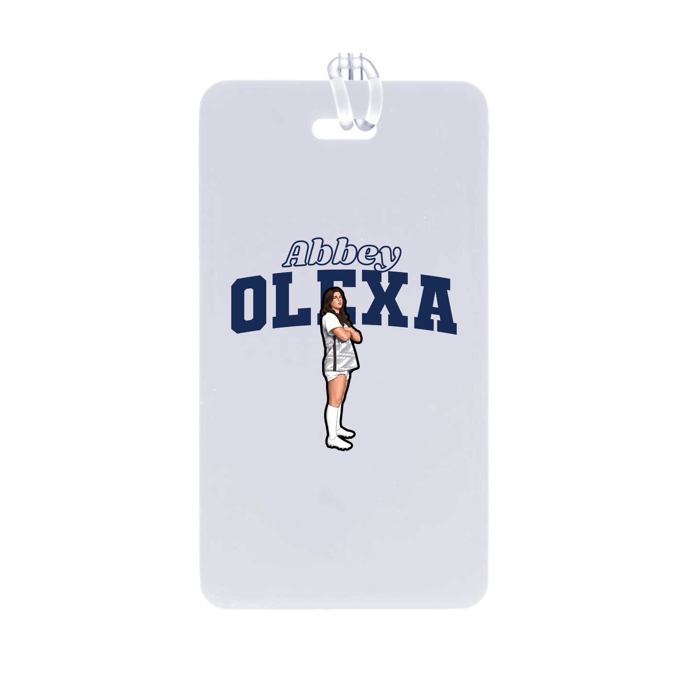 Bag Tag — Name Arch in Classic