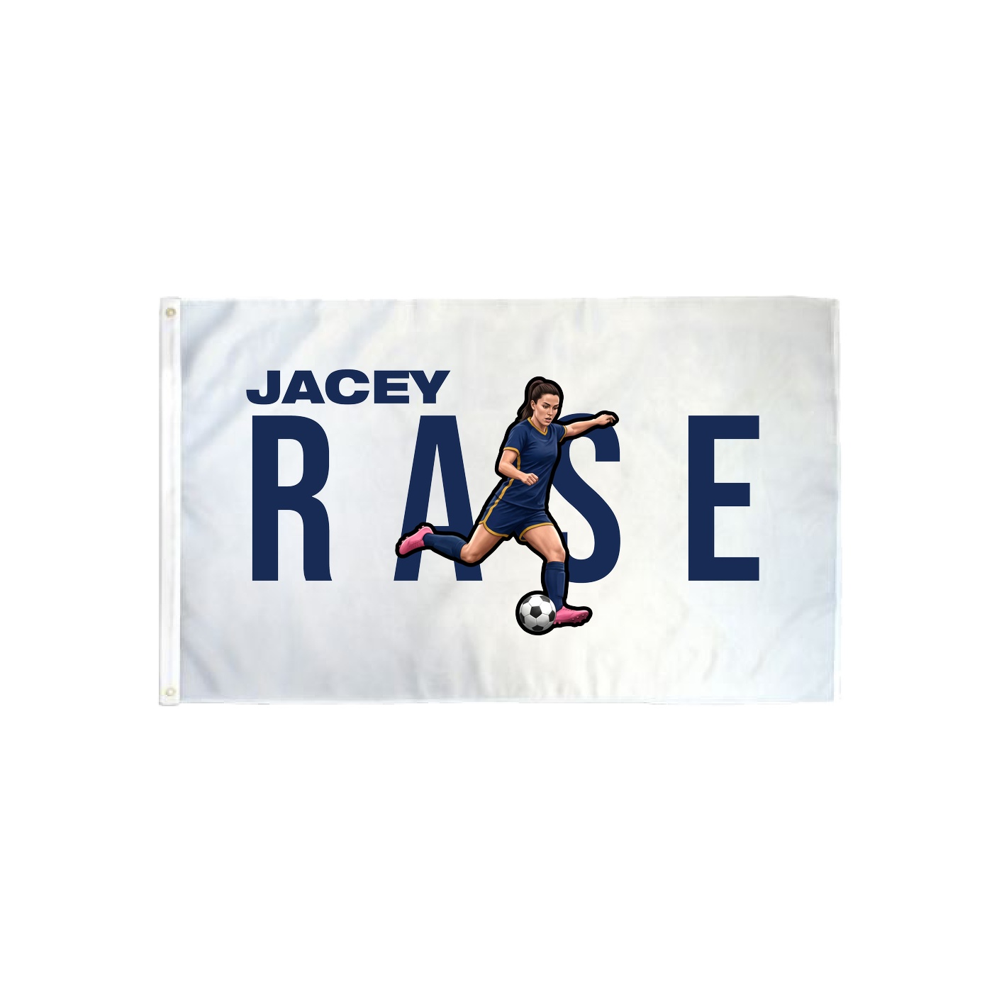 3x5 Flag — Player Name in Classic