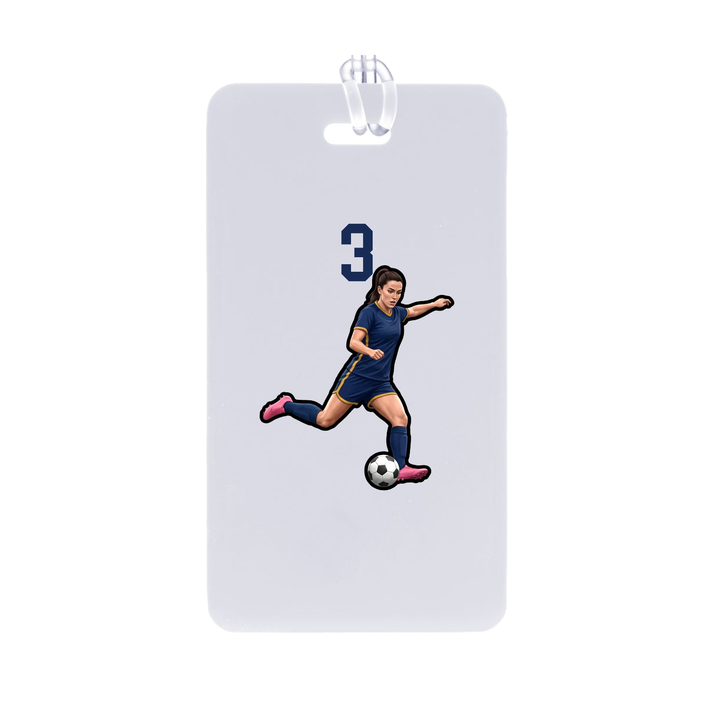 Bag Tag — Number Top in Classic