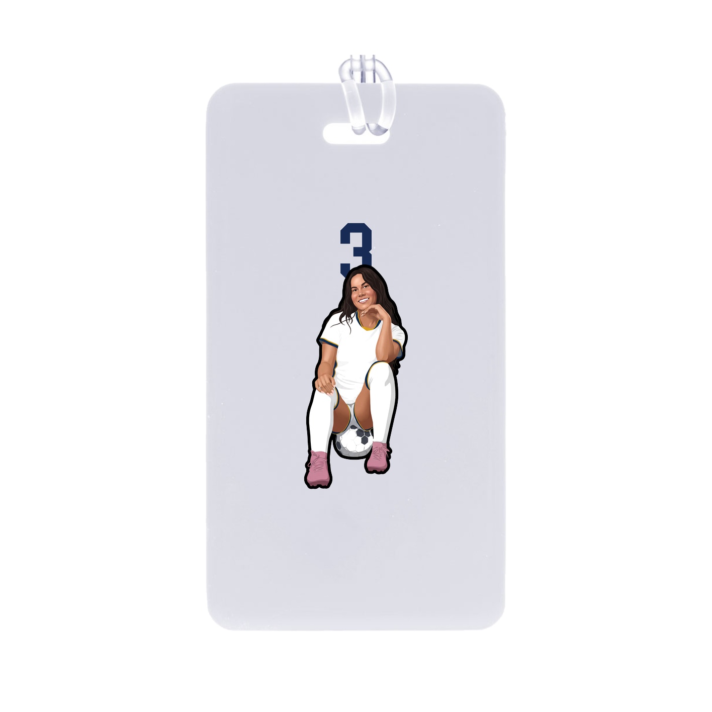 Bag Tag — Number Top in Classic