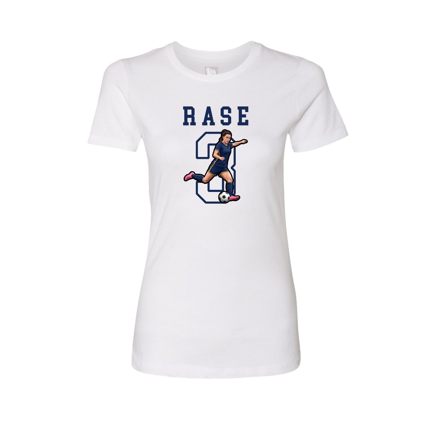 Fitted Women's Tee — Shirsey in White
