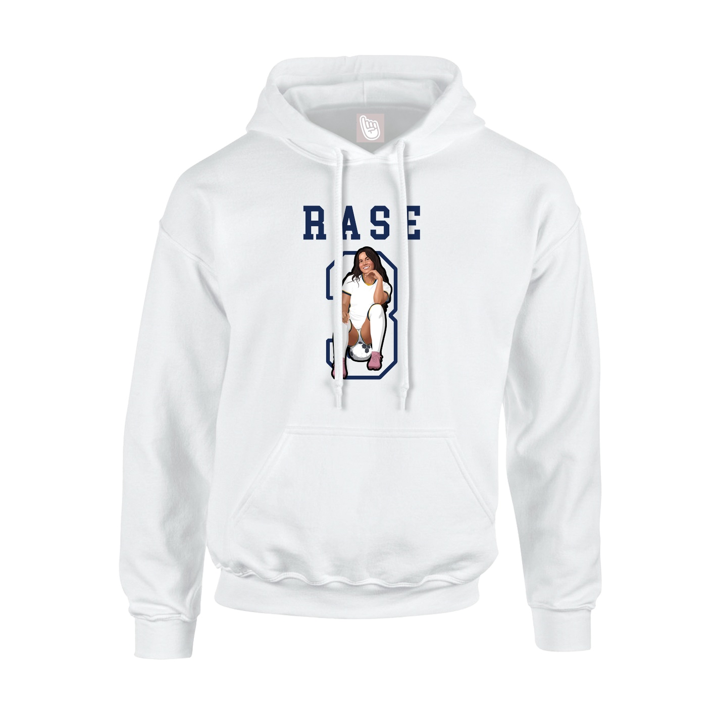 Youth Hoodie — Shirsey in White