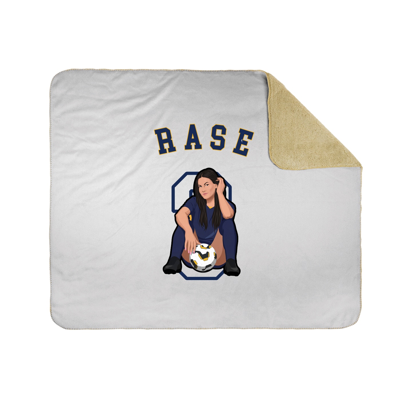 Throw Blanket — Shirsey Arch in White