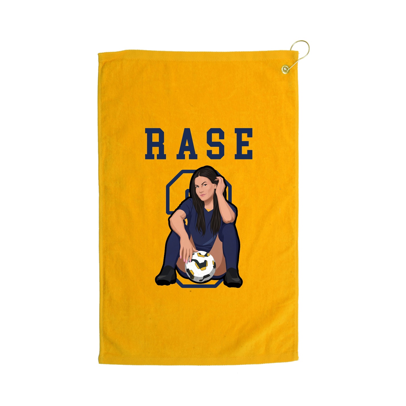 Golf Towel — Shirsey in Gold