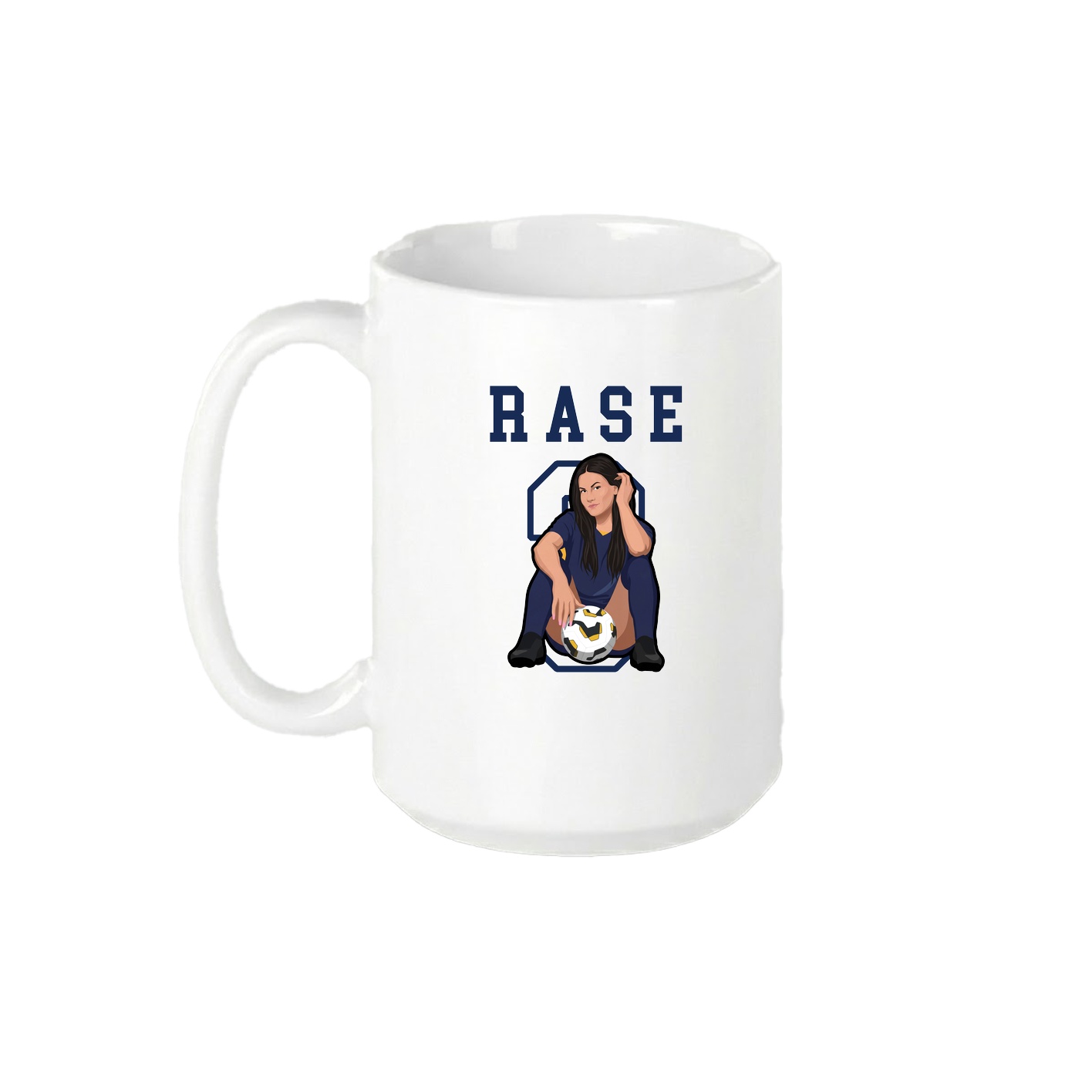 15oz Coffee Mug — Shirsey in White
