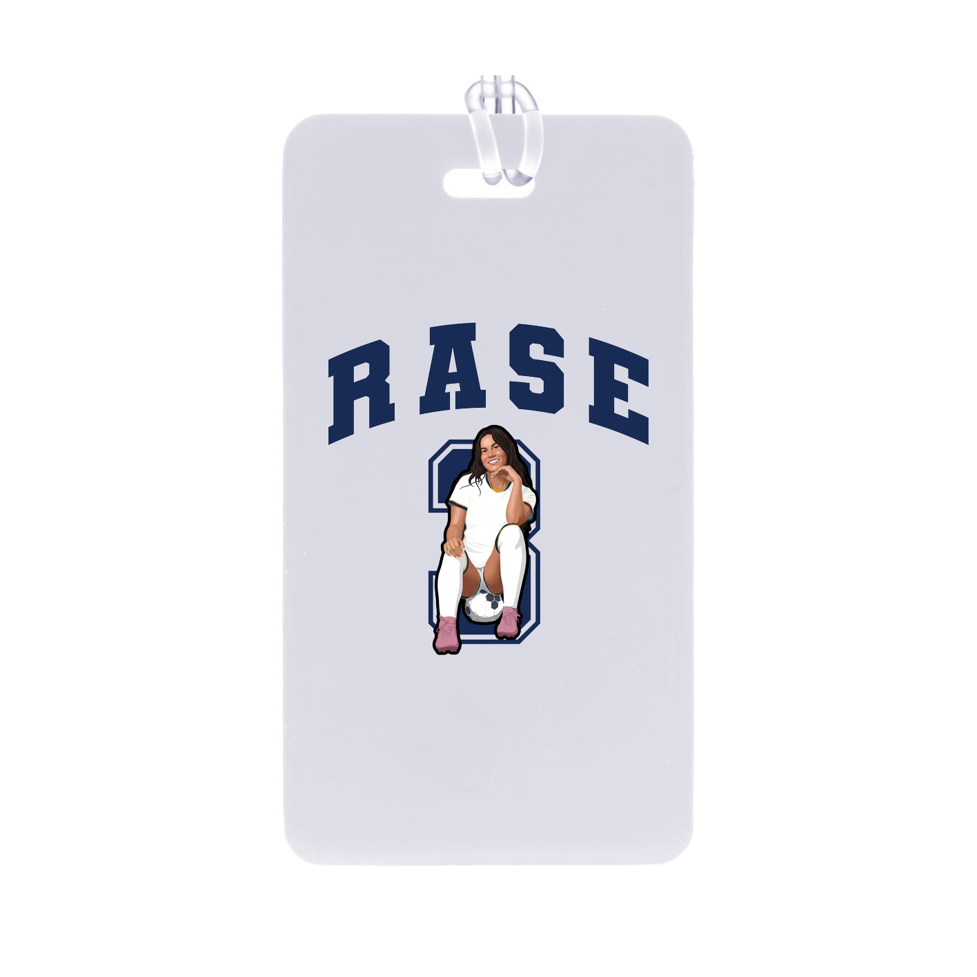 Bag Tag — Number in Classic