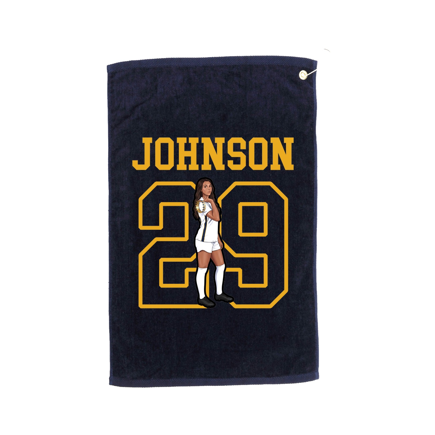 Golf Towel — Shirsey in Navy