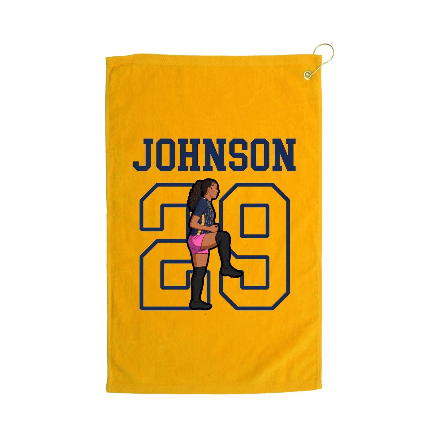 Golf Towel — Shirsey in Gold