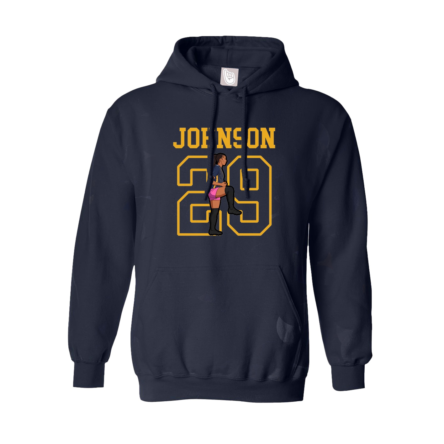 Youth Hoodie — Shirsey in Navy