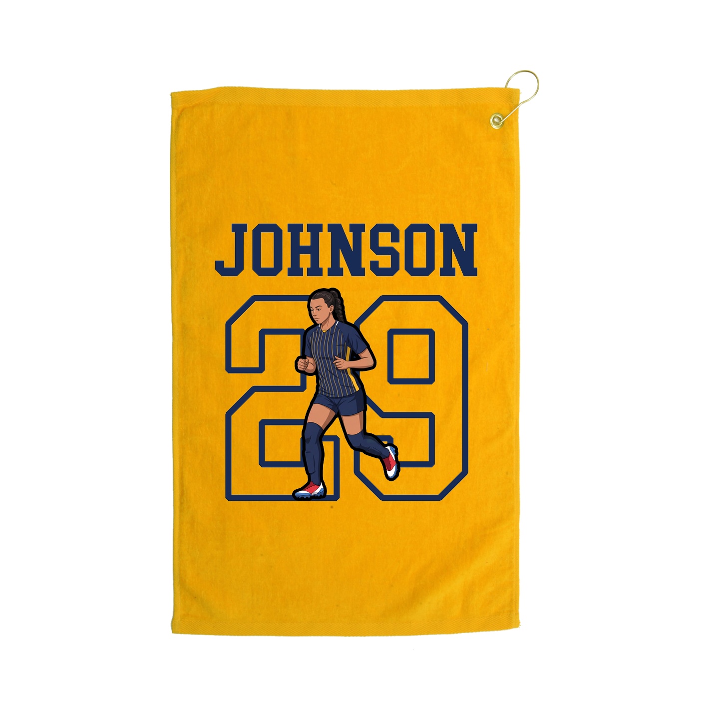 Golf Towel — Shirsey in Gold