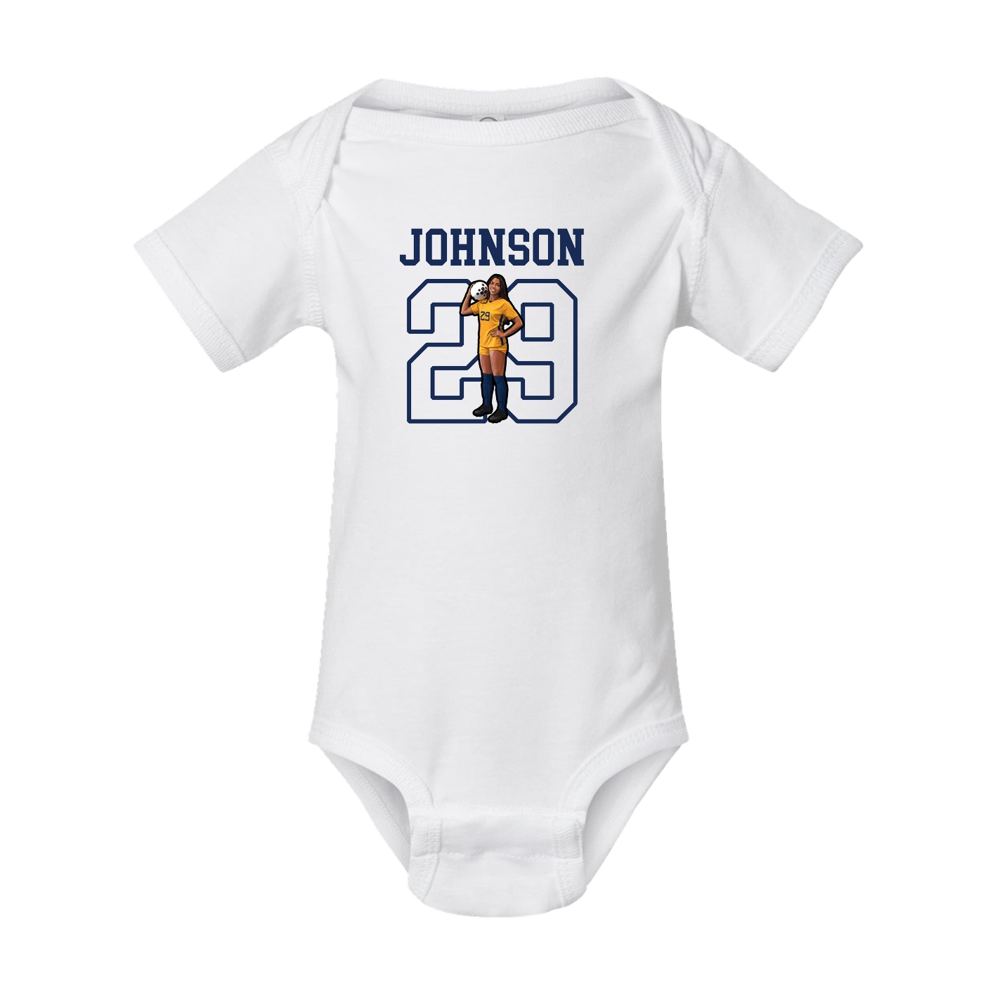Baby Onesie — Shirsey in White