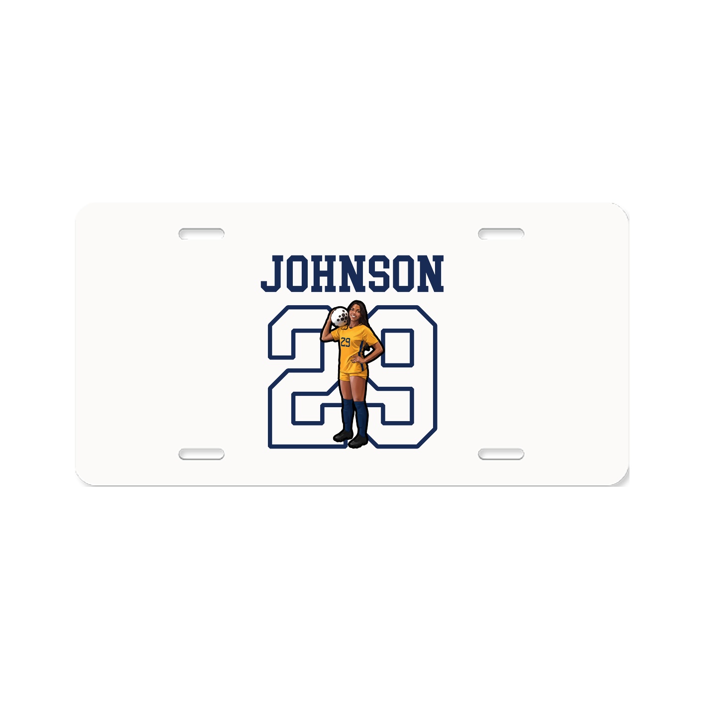 License Plate — Shirsey in Classic