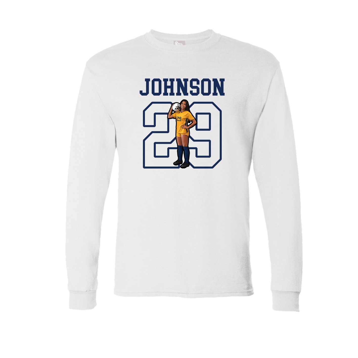 Long Sleeve Tee — Shirsey in White