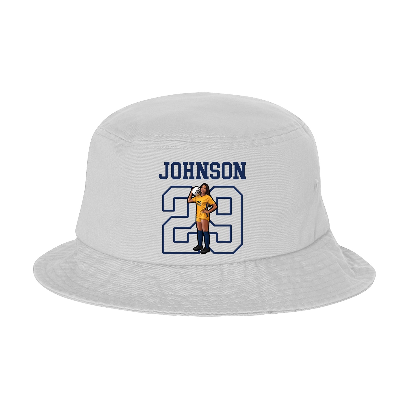 Bucket Cap — Shirsey in White
