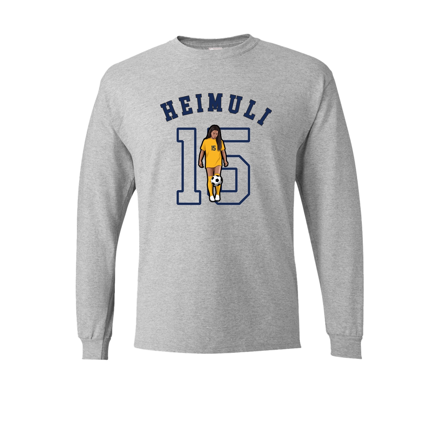 Long Sleeve Tee — Shirsey Arch in Grey