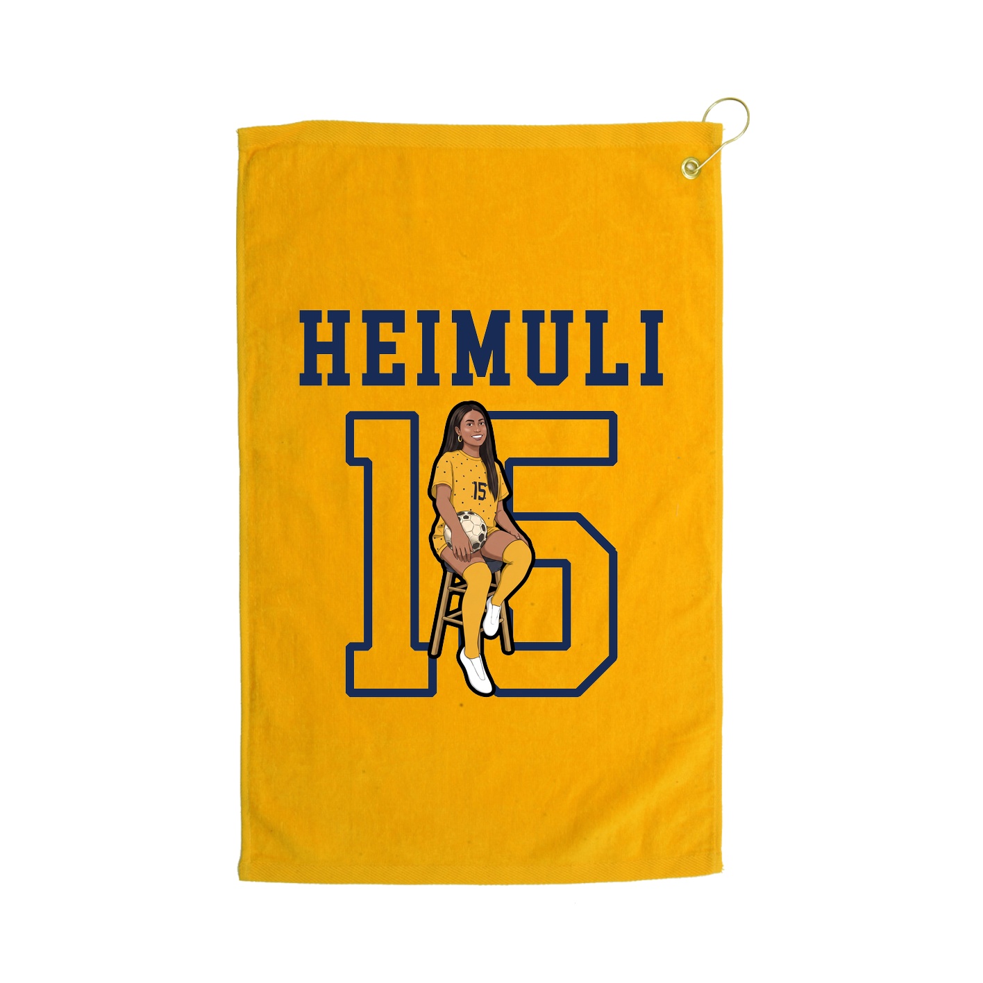 Golf Towel — Shirsey in Gold