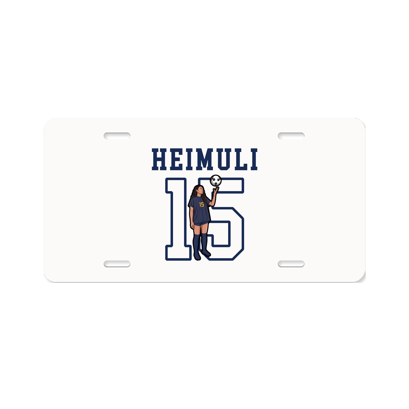 License Plate — Shirsey in Classic