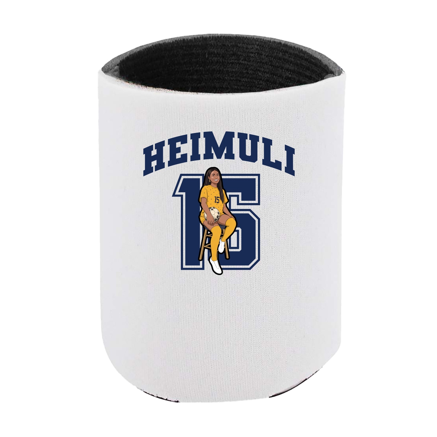 Can Holder — Number in White