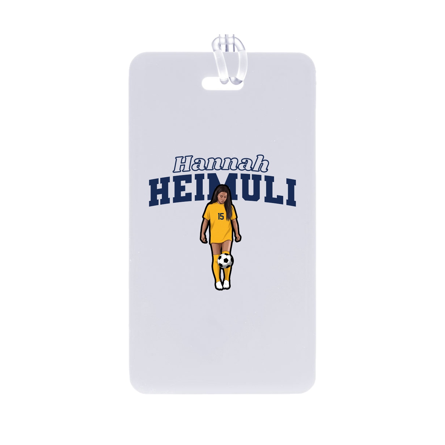 Bag Tag — Name Arch in Classic