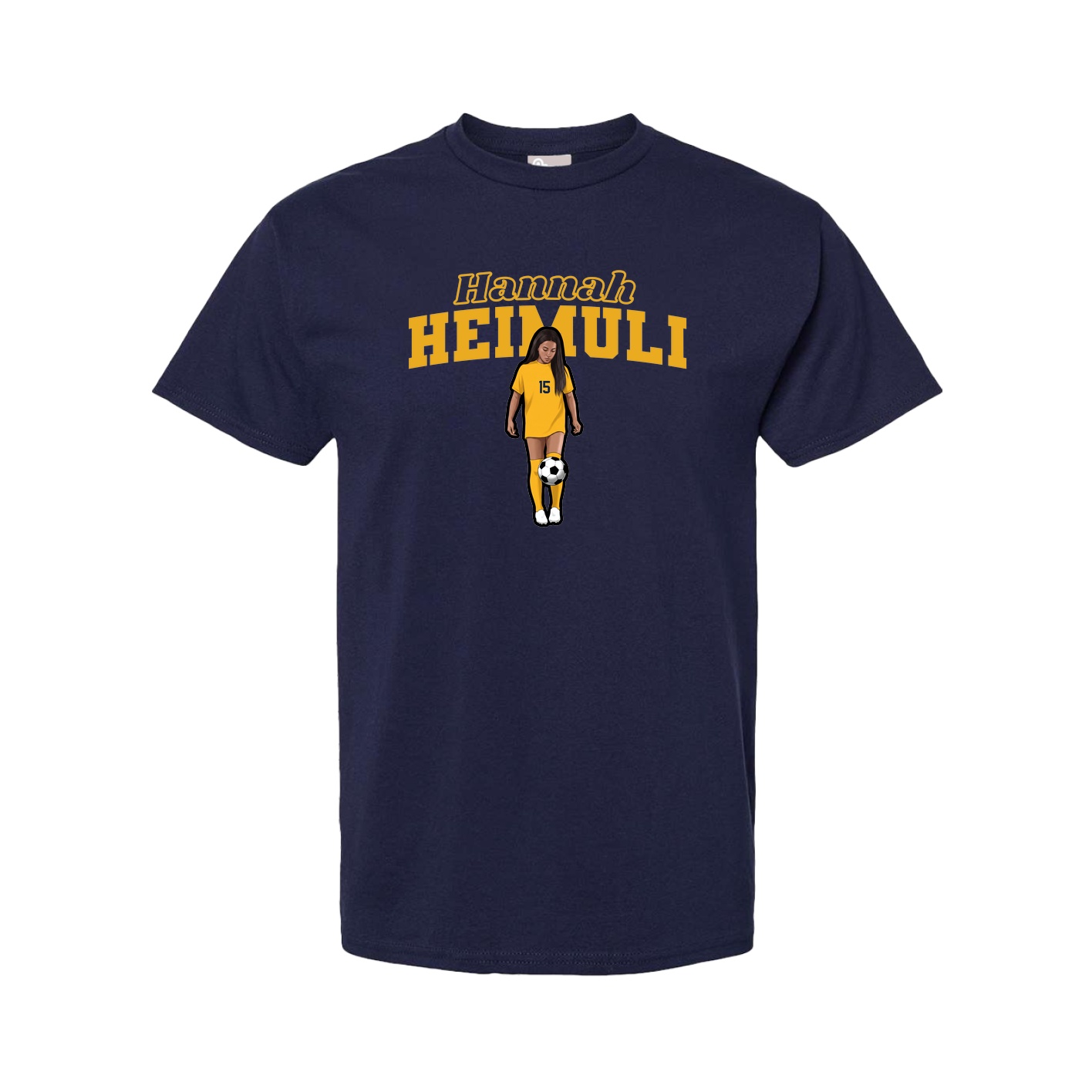 Tee — Name Arch in Navy