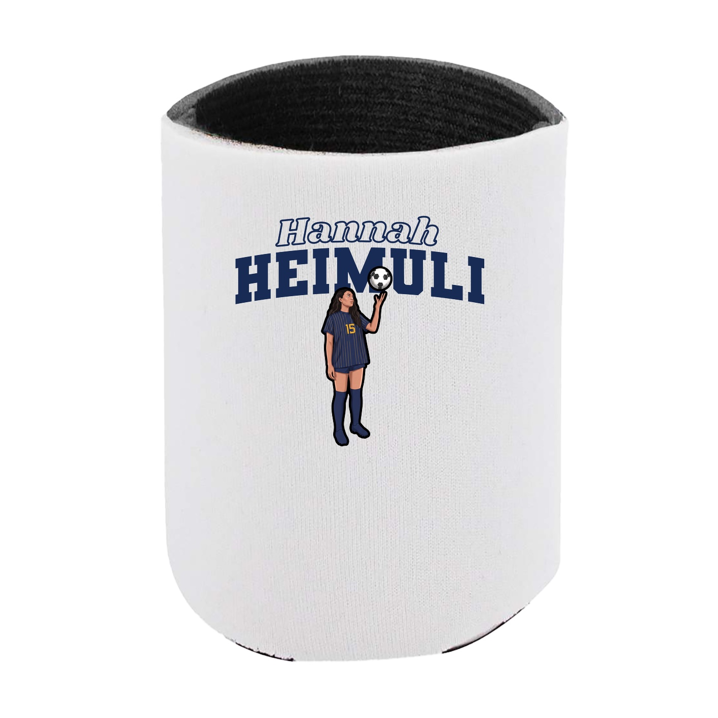 Can Holder — Name Arch in White