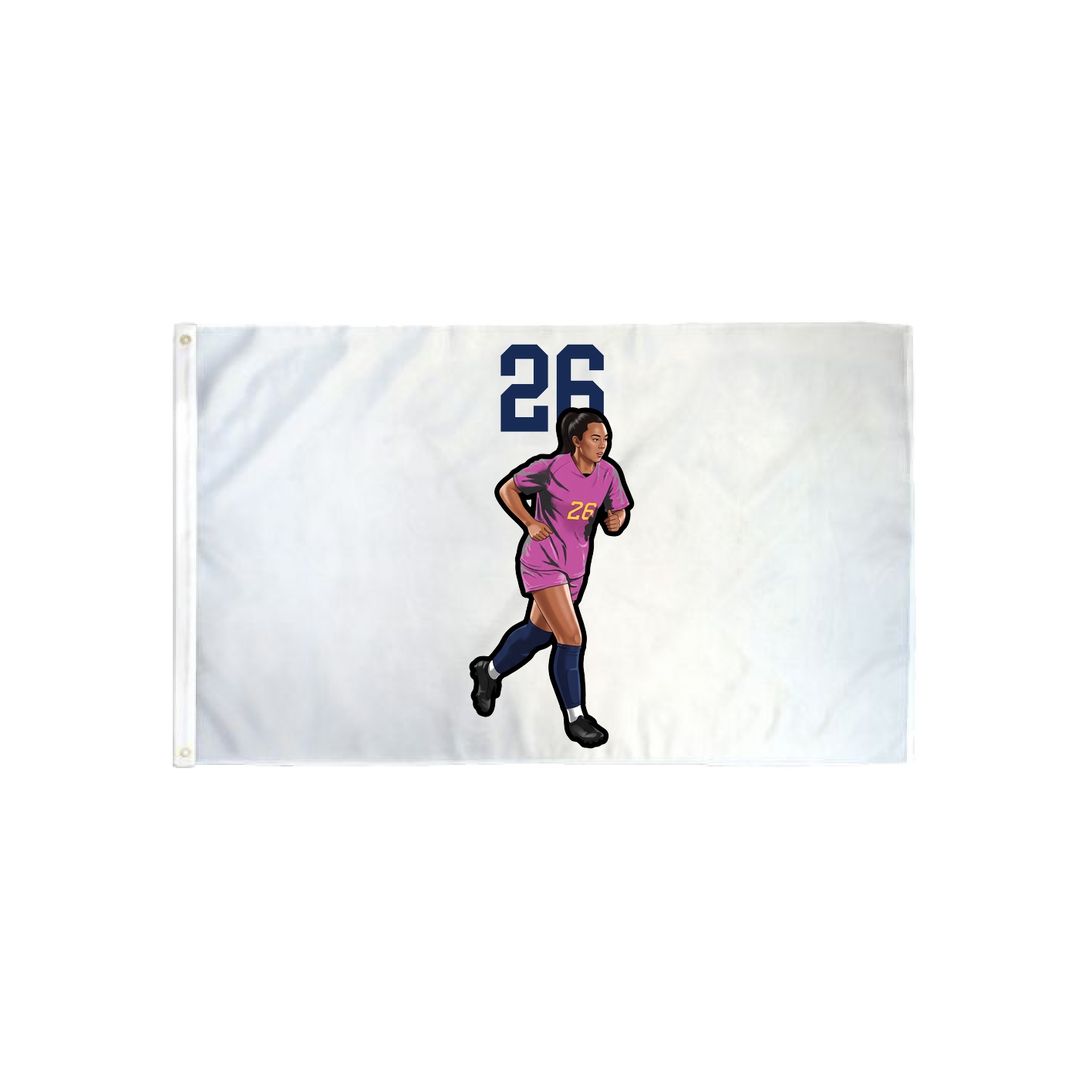 3x5 Flag — Number Top in Classic