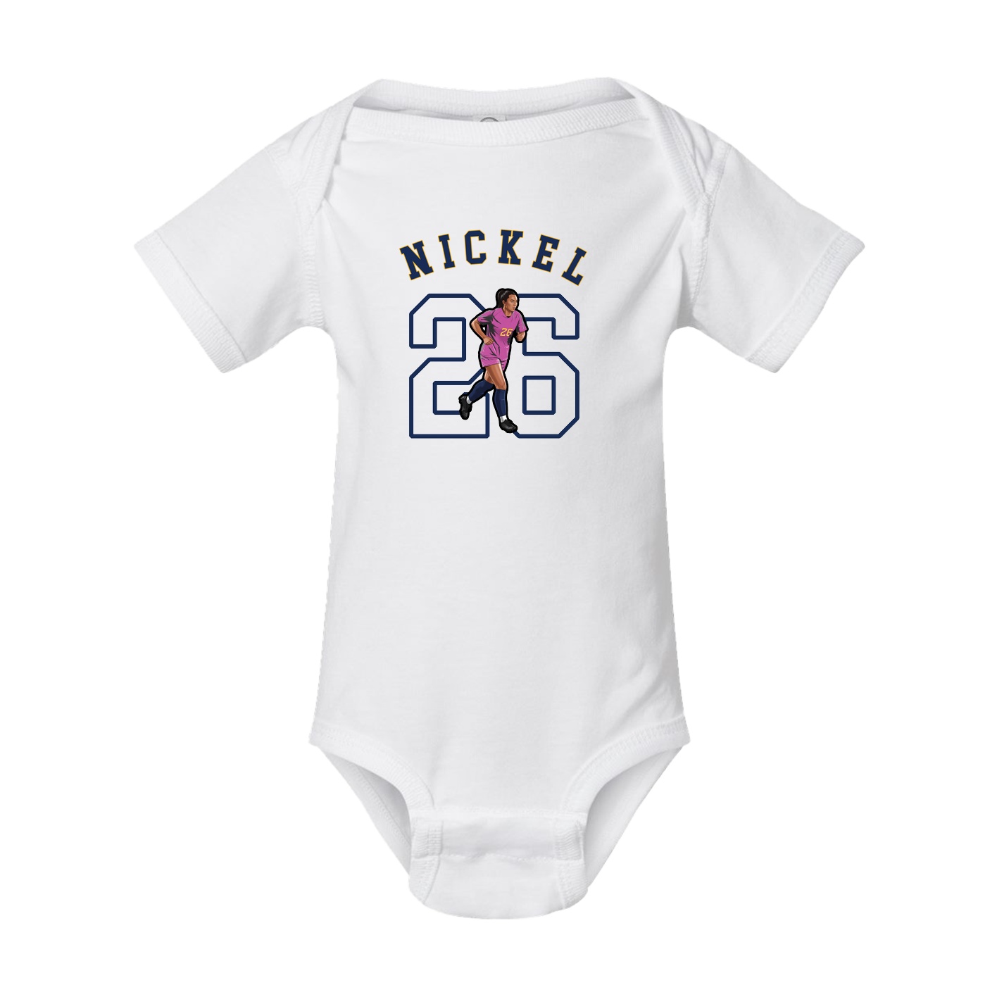 Baby Onesie — Shirsey Arch in White