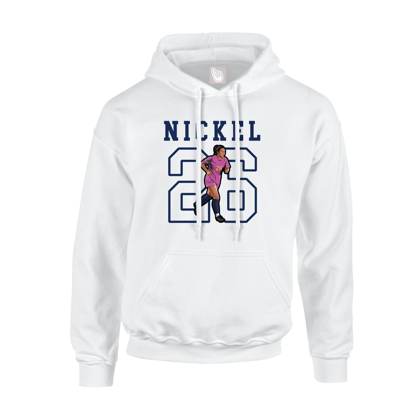 Youth Hoodie — Shirsey in White