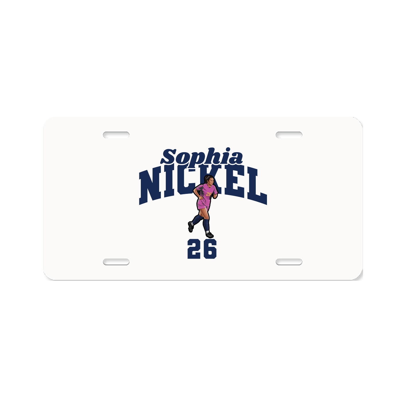 License Plate — Signature Arch in Classic