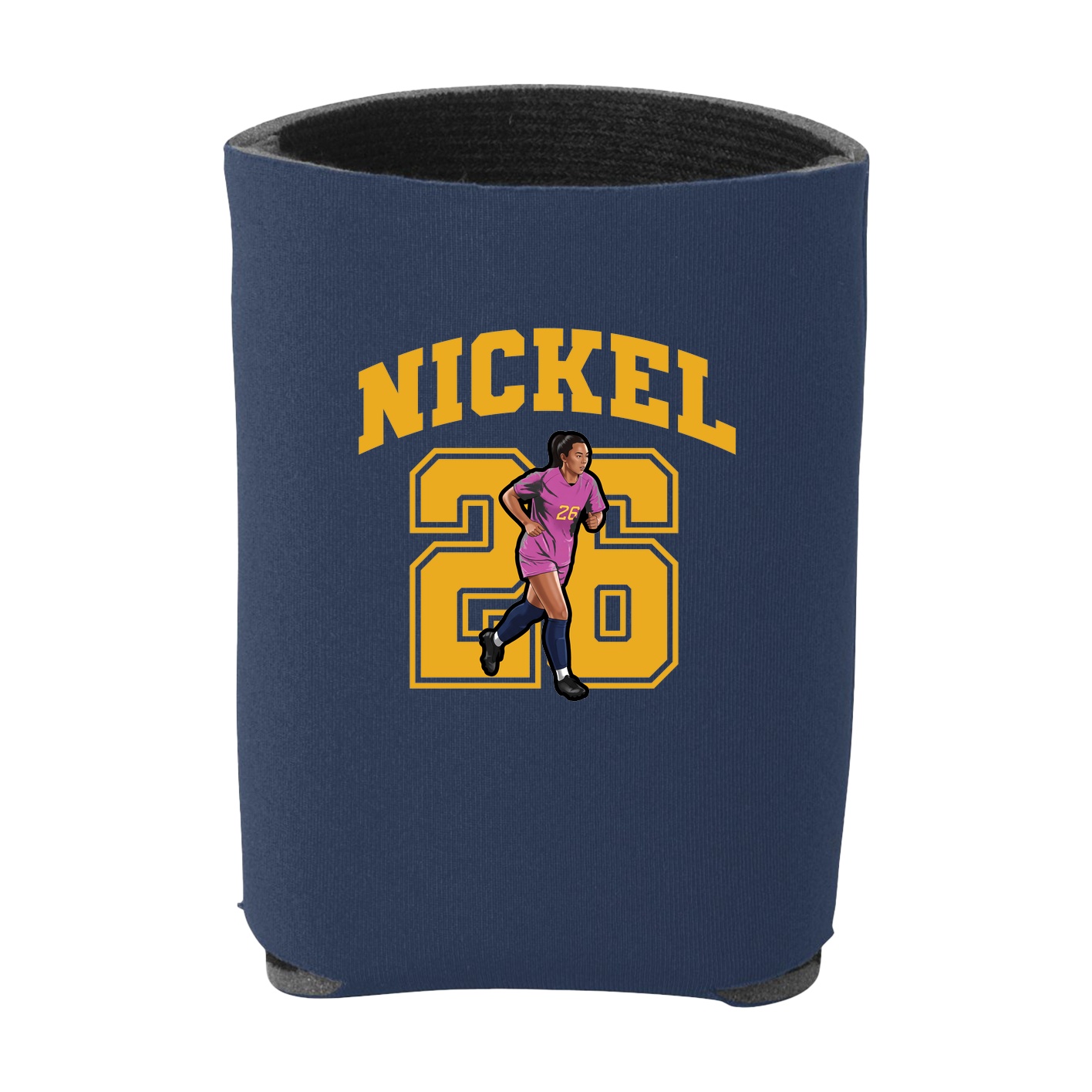 Can Holder — Number in Navy