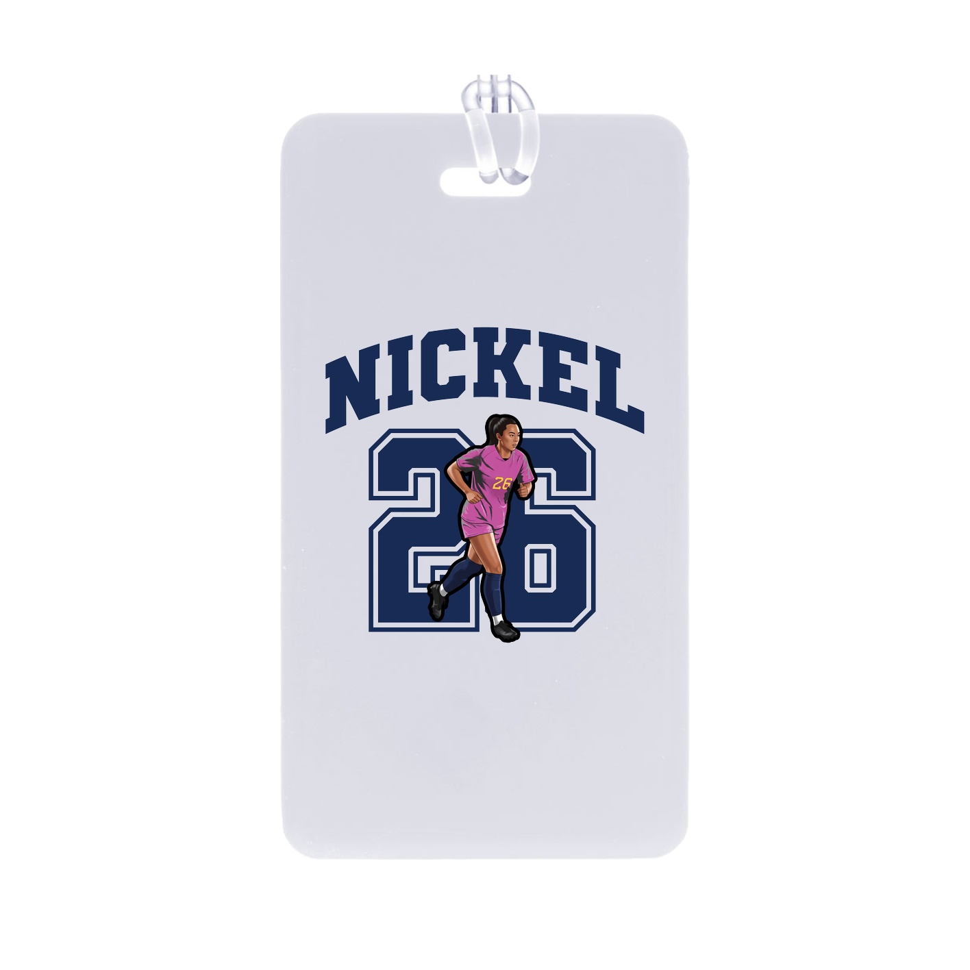 Bag Tag — Number in Classic