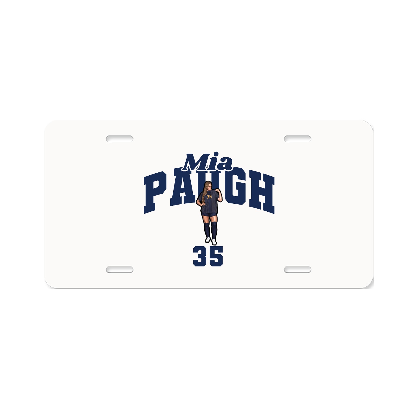 License Plate — Signature Arch in Classic