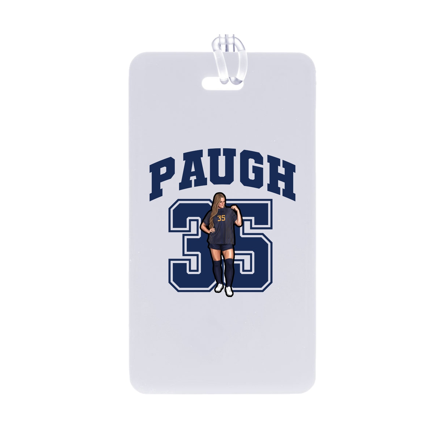 Bag Tag — Number in Classic