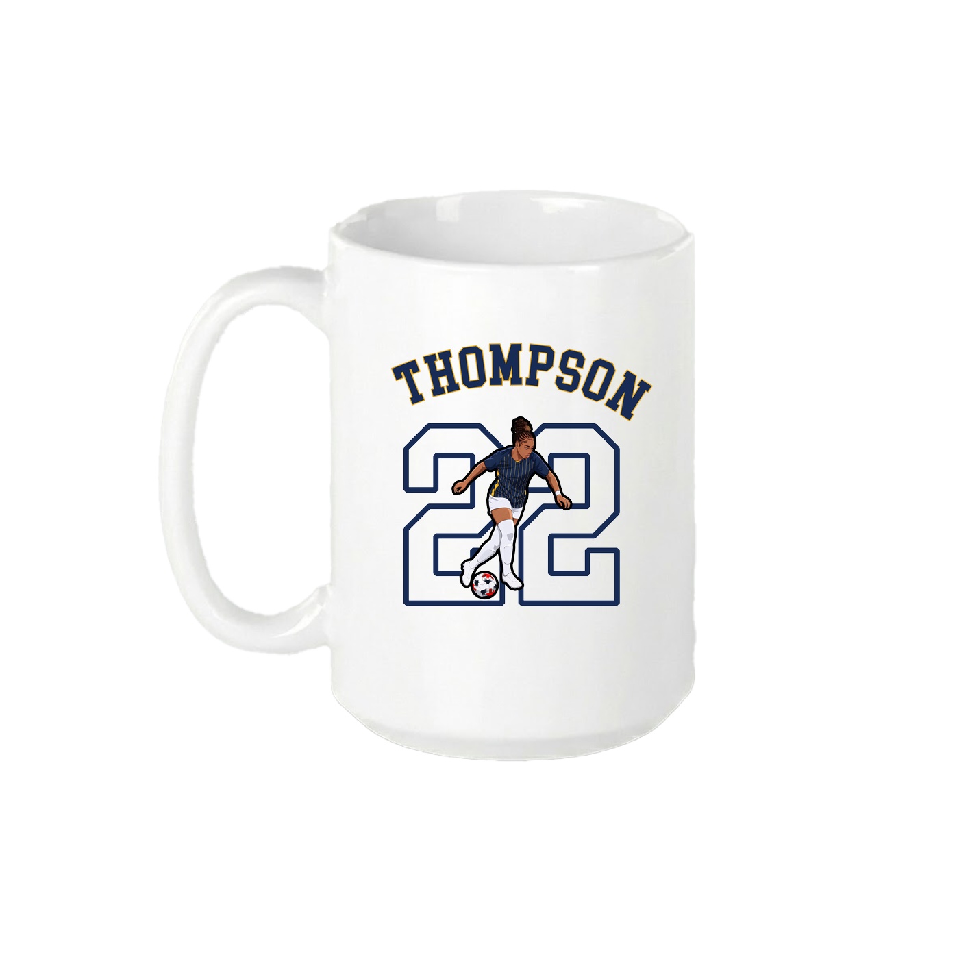 15oz Coffee Mug — Shirsey Arch in White