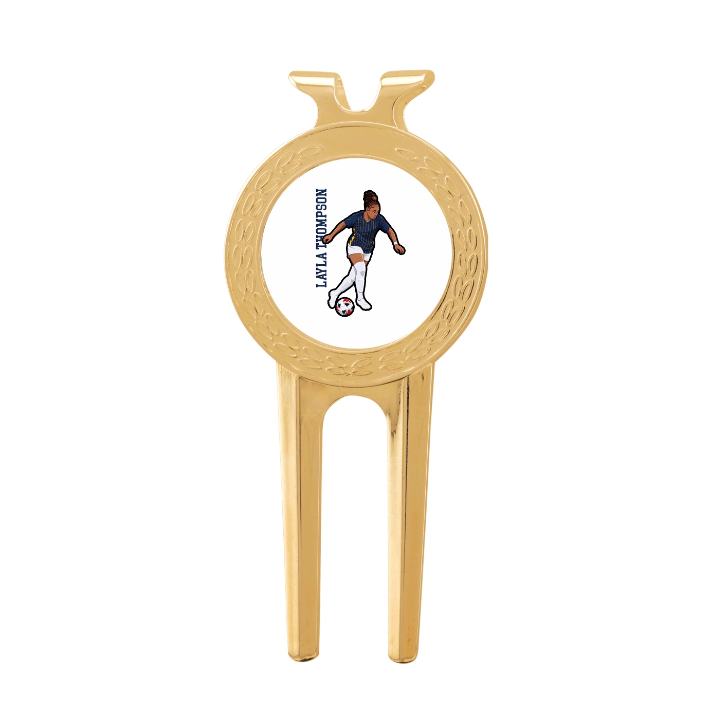 Divot Tool with Ball Marker — Name Vertical in Classic