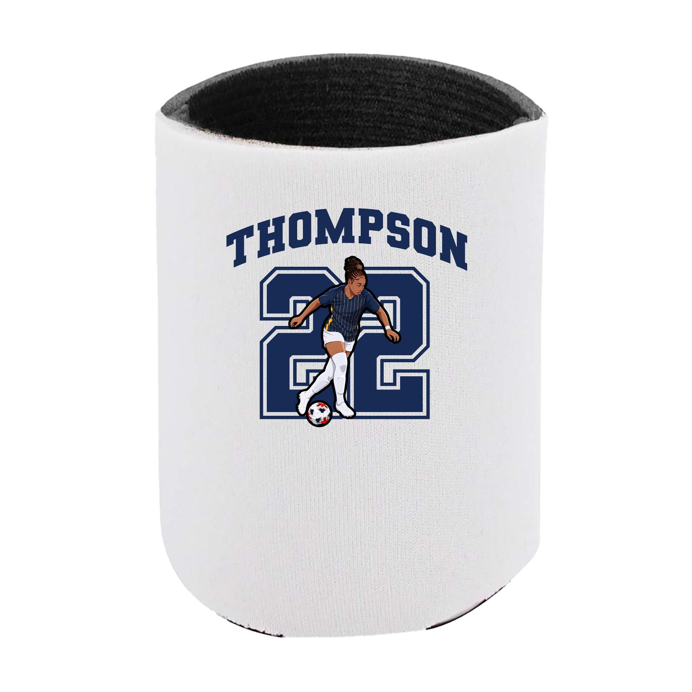 Can Holder — Number in White