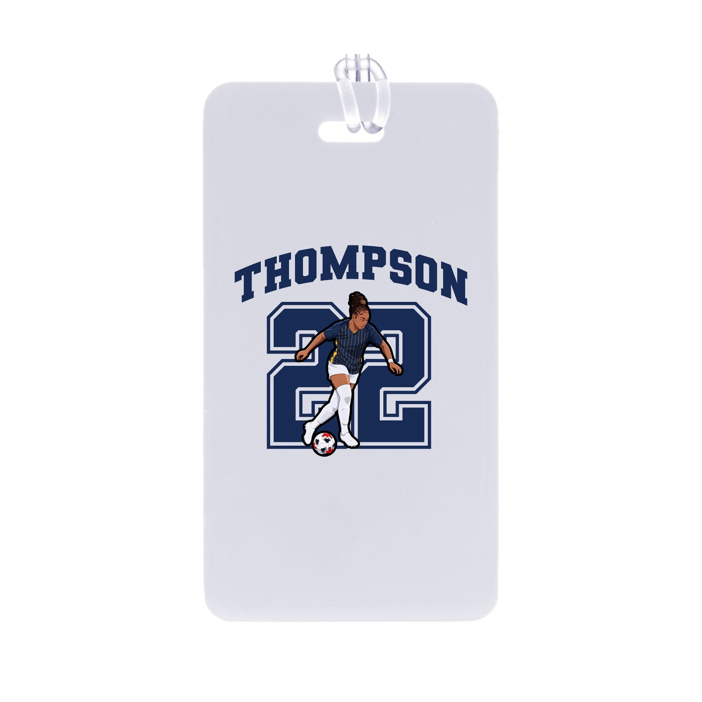 Bag Tag — Number in Classic