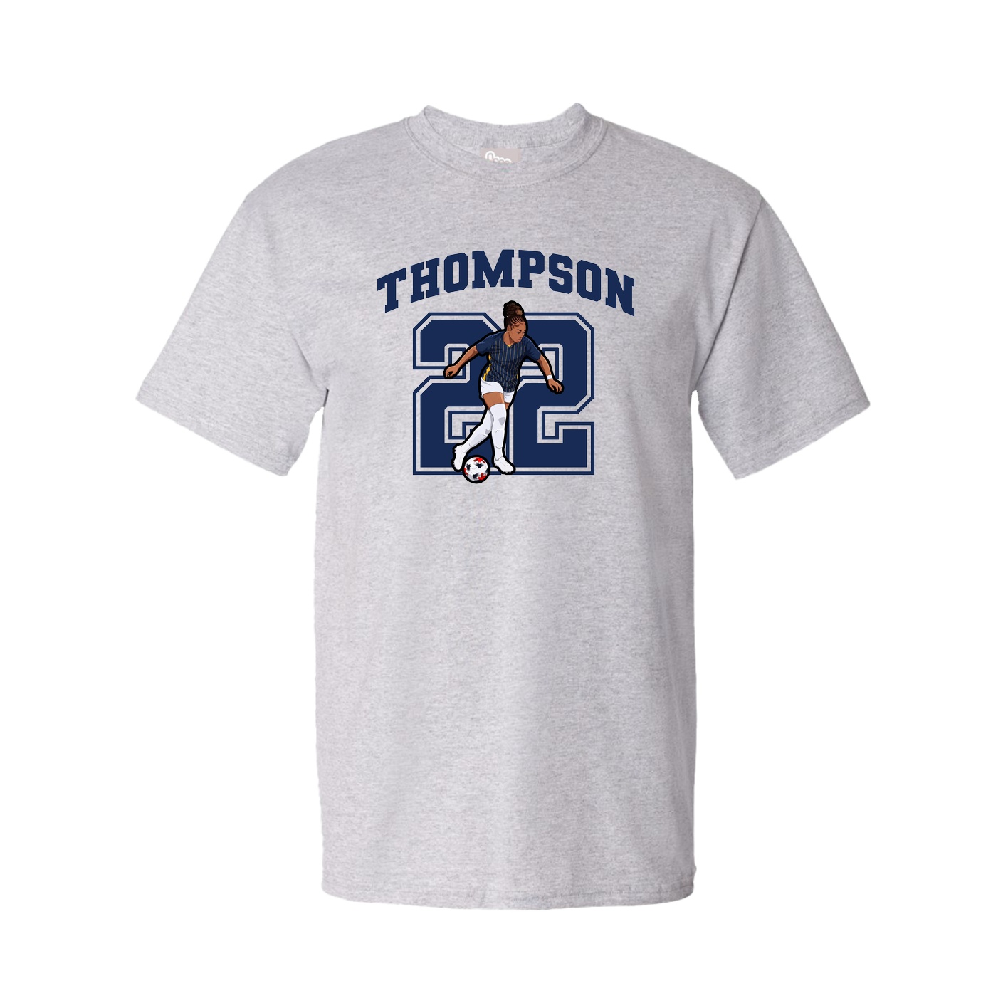 Tee — Number in Grey