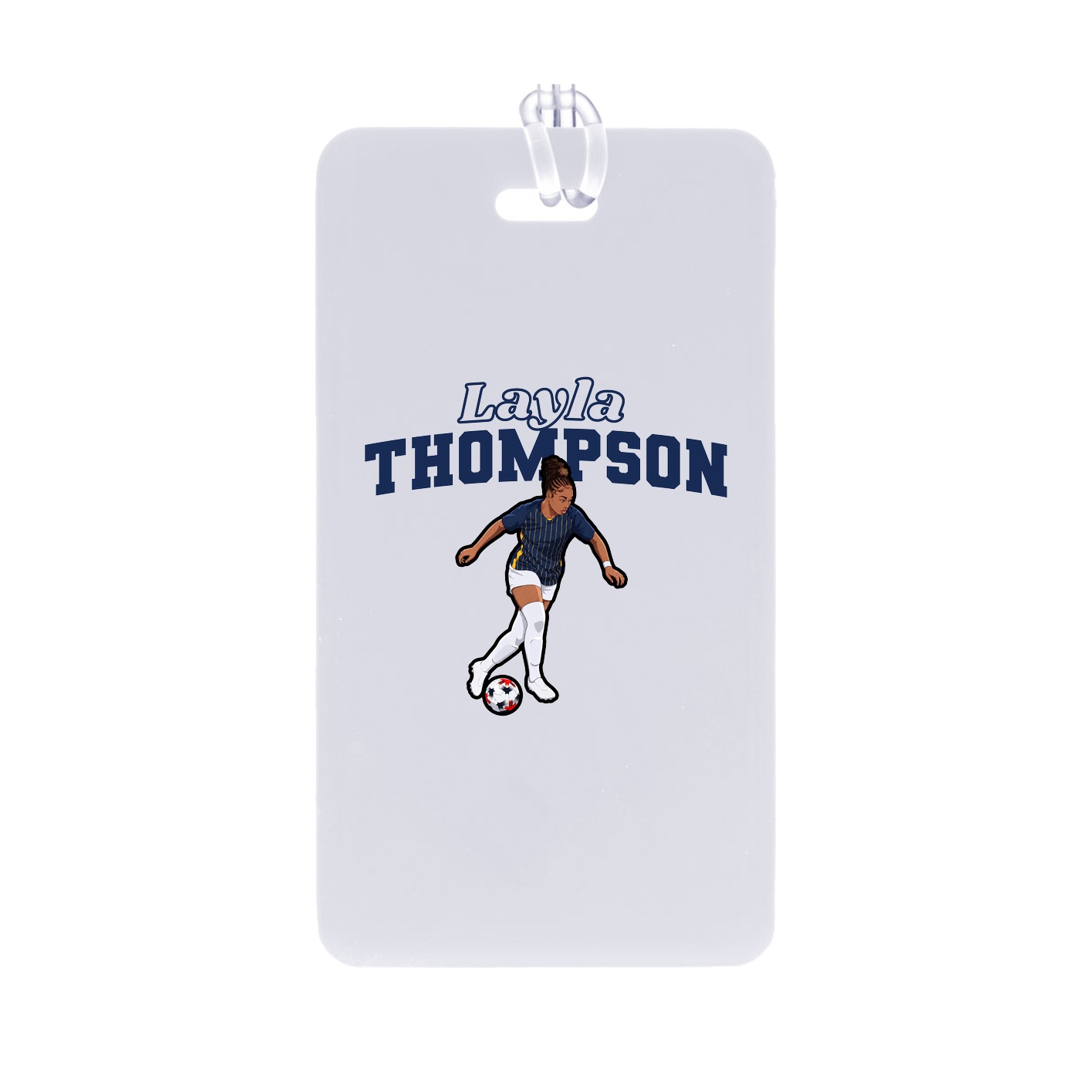 Bag Tag — Name Arch in Classic