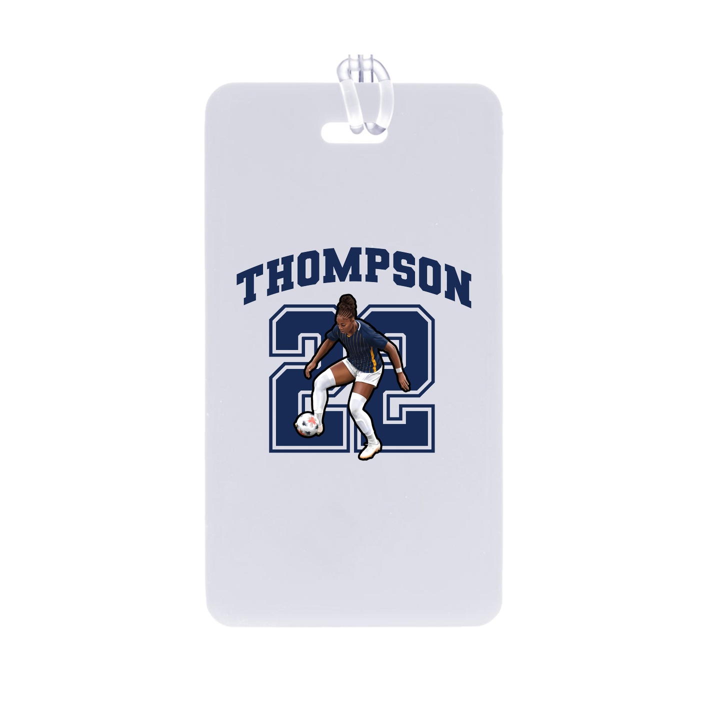 Bag Tag — Number in Classic