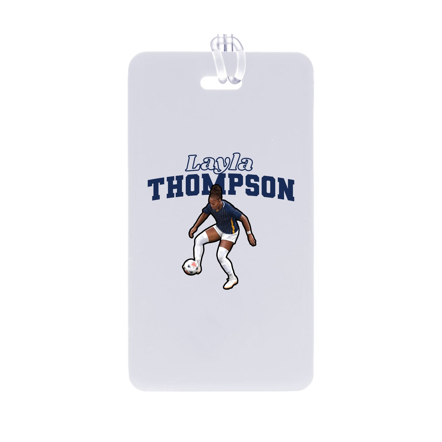 Bag Tag — Name Arch in Classic