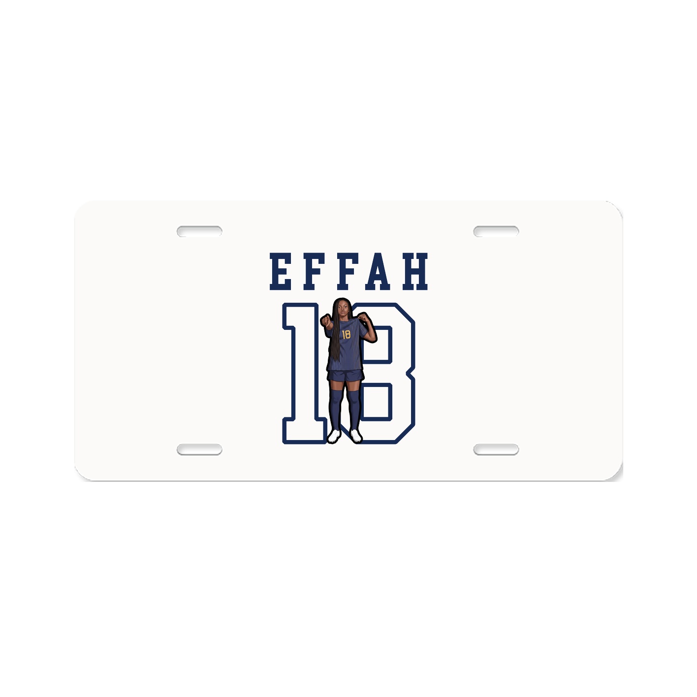 License Plate — Shirsey in Classic